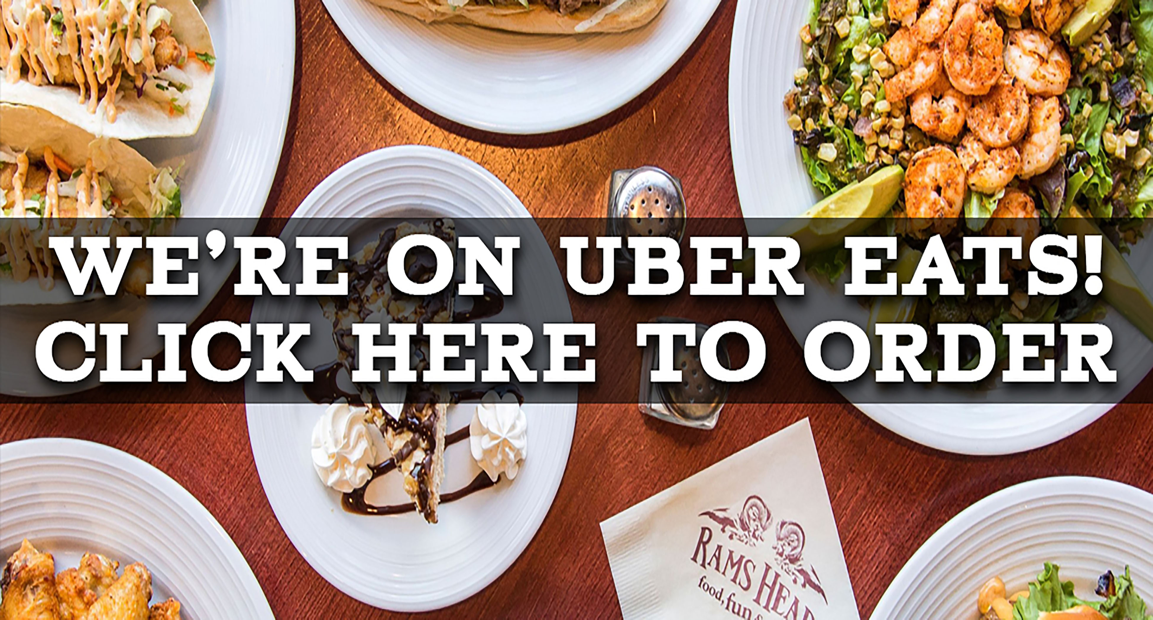 Uber Eats at Rams Head Roadhouse