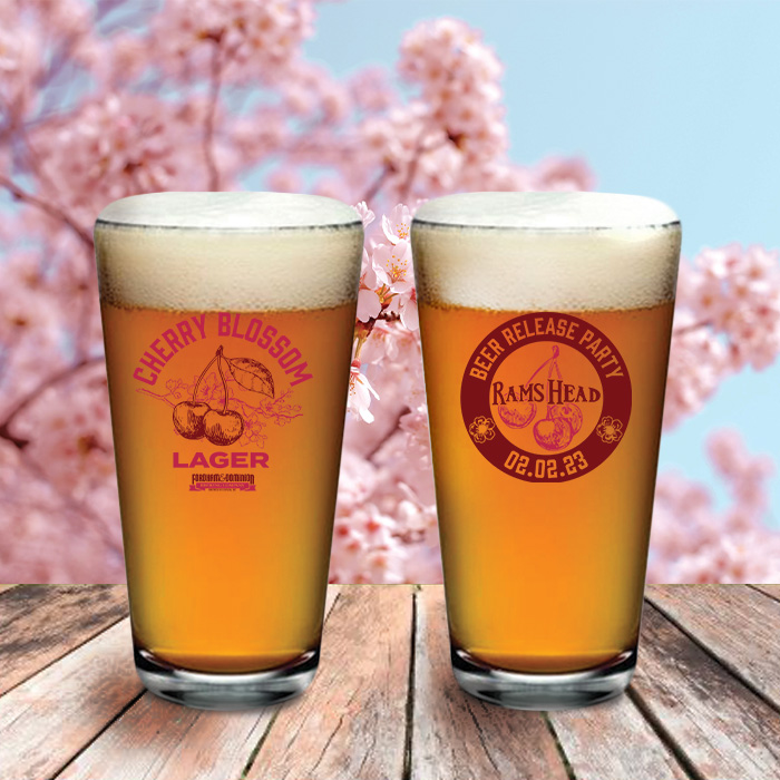 Cherry Blossom Lager Upcoming Beer Release at Rams Head