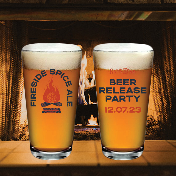 Fireside Spice Ale Upcoming Beer Release at Rams Head