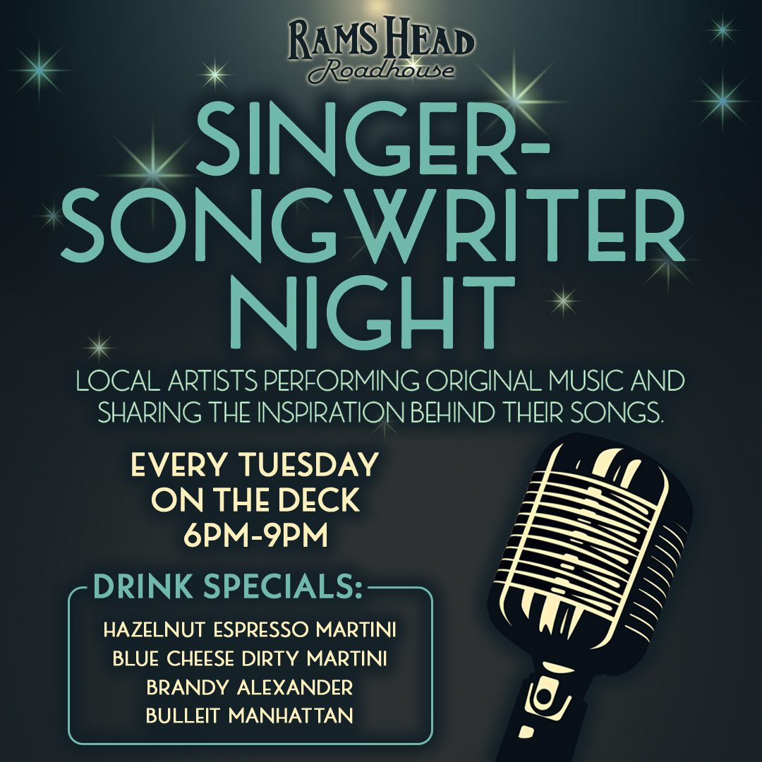 Singer-Songwriter Night at Rams Head